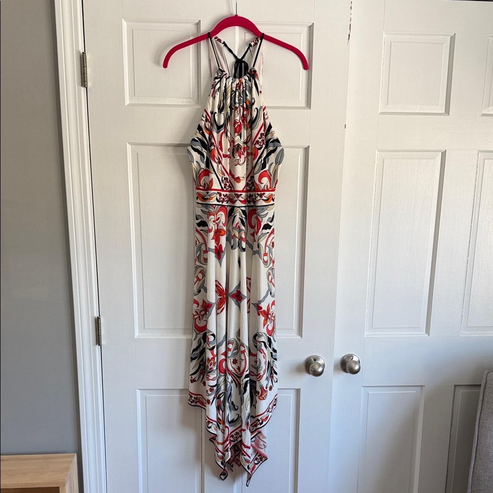 Boston Proper scarf/handkerchief dress sz 10